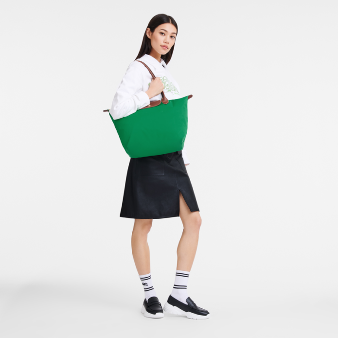 Longchamp Le Pliage Original L Tote Bag – Green vip time amman jordan